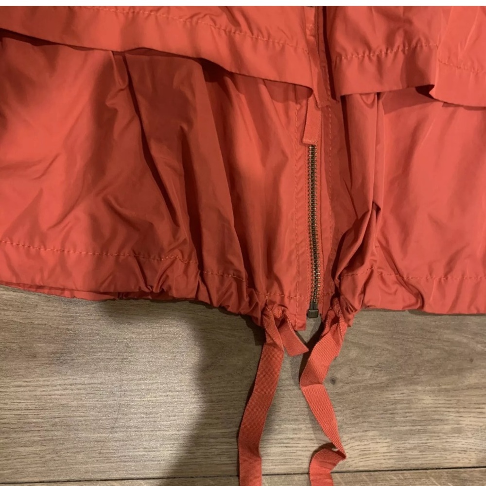 5️⃣for💲25 Loft Orange Windbreaker Jacket M - Picture 5 of 7